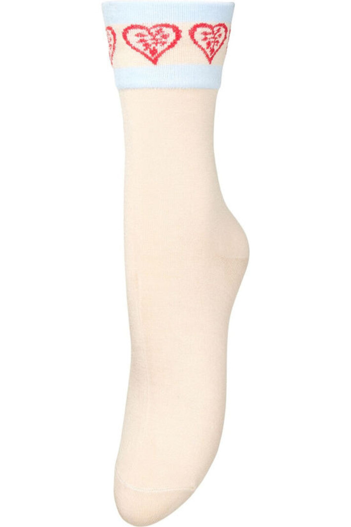 BECK SONDERGAARD Hearty Bam Sock Whitecap Gray