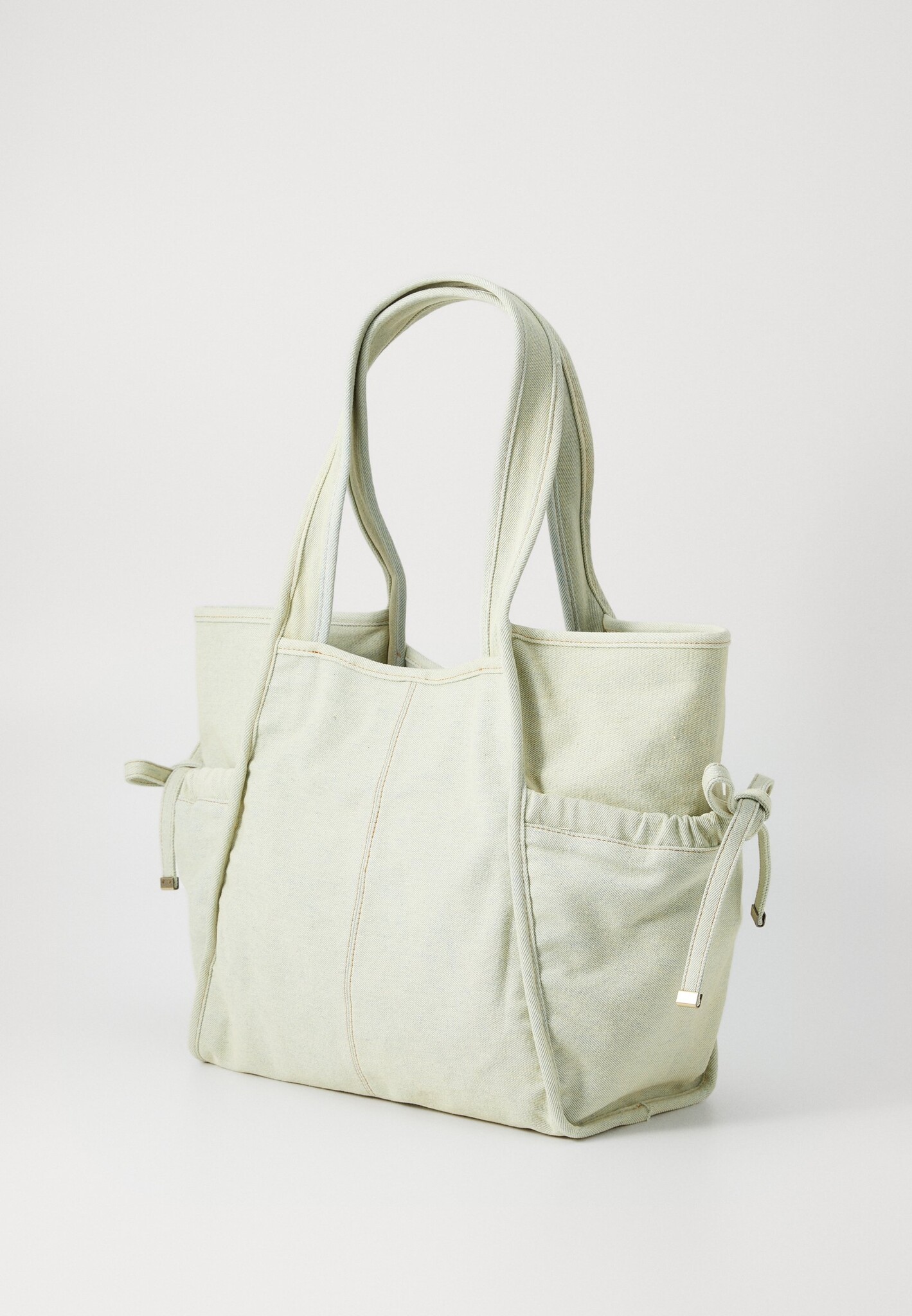 BECK SONDERGAARD Washed Denima Laurel Bag
