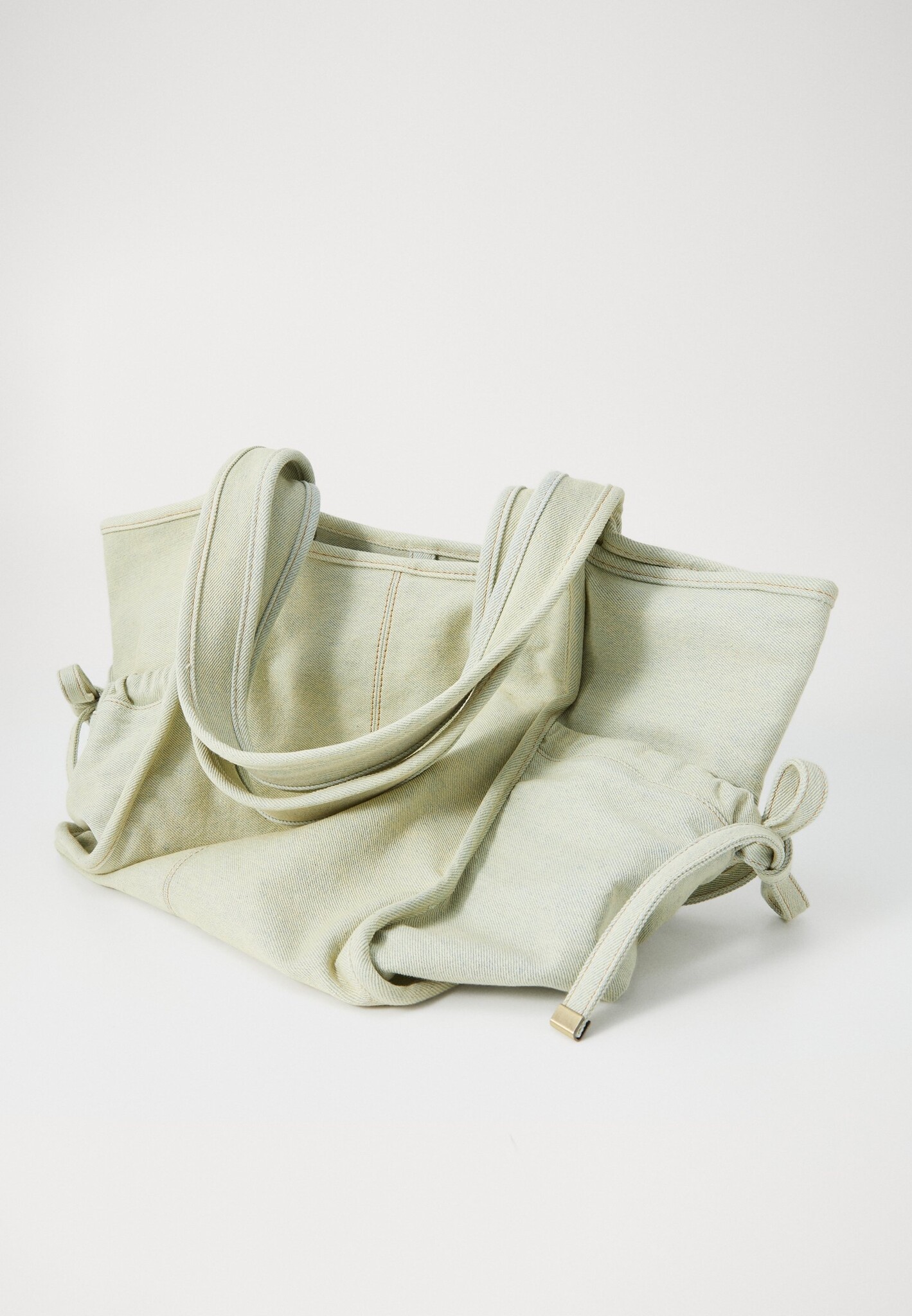 BECK SONDERGAARD Washed Denima Laurel Bag
