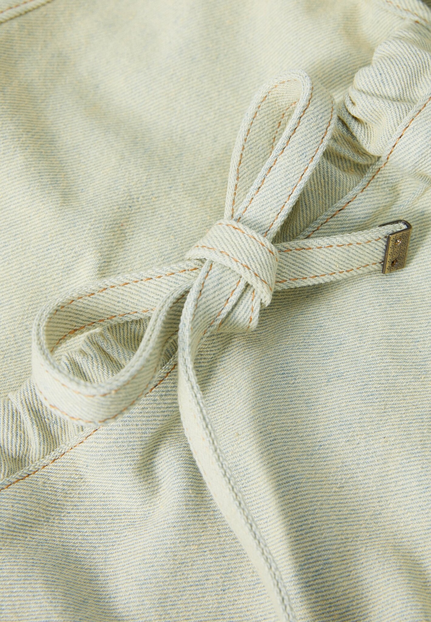 BECK SONDERGAARD Washed Denima Laurel Bag