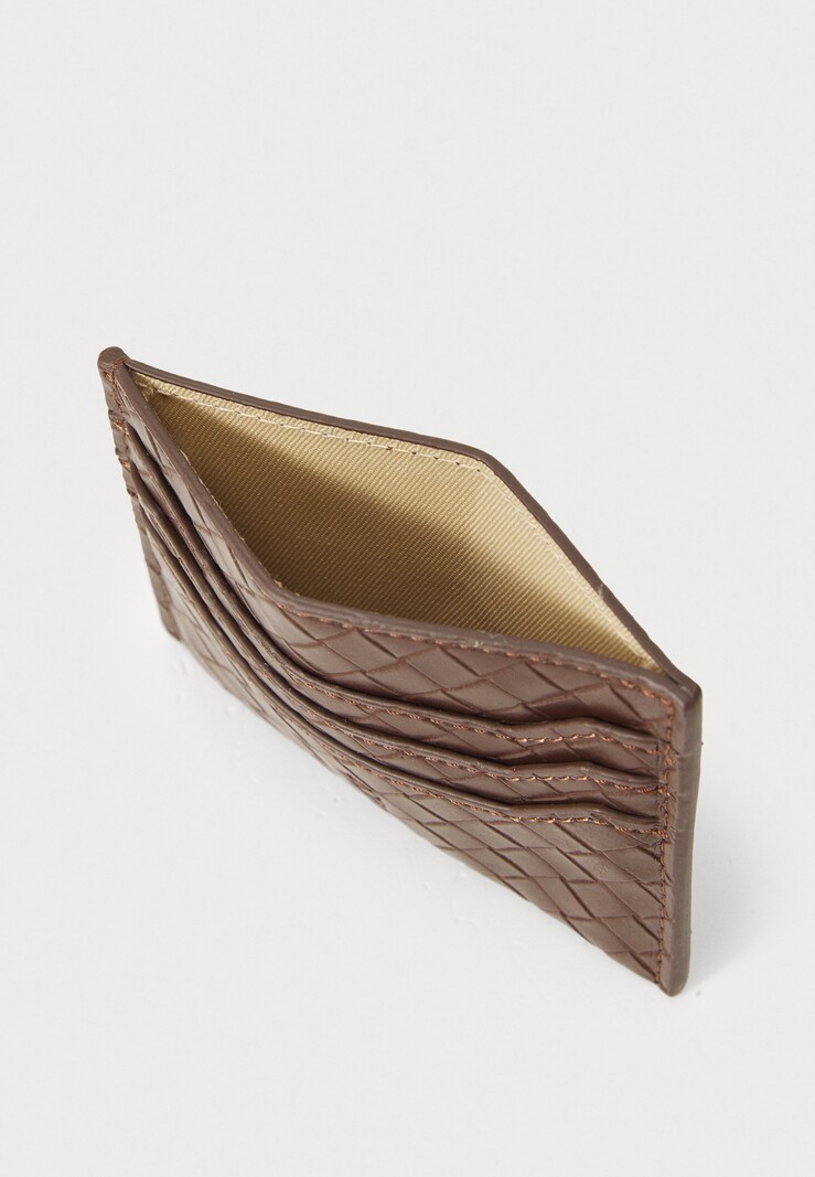 BECK SONDERGAARD Rallo Card Holder Hot Fudge Bruin