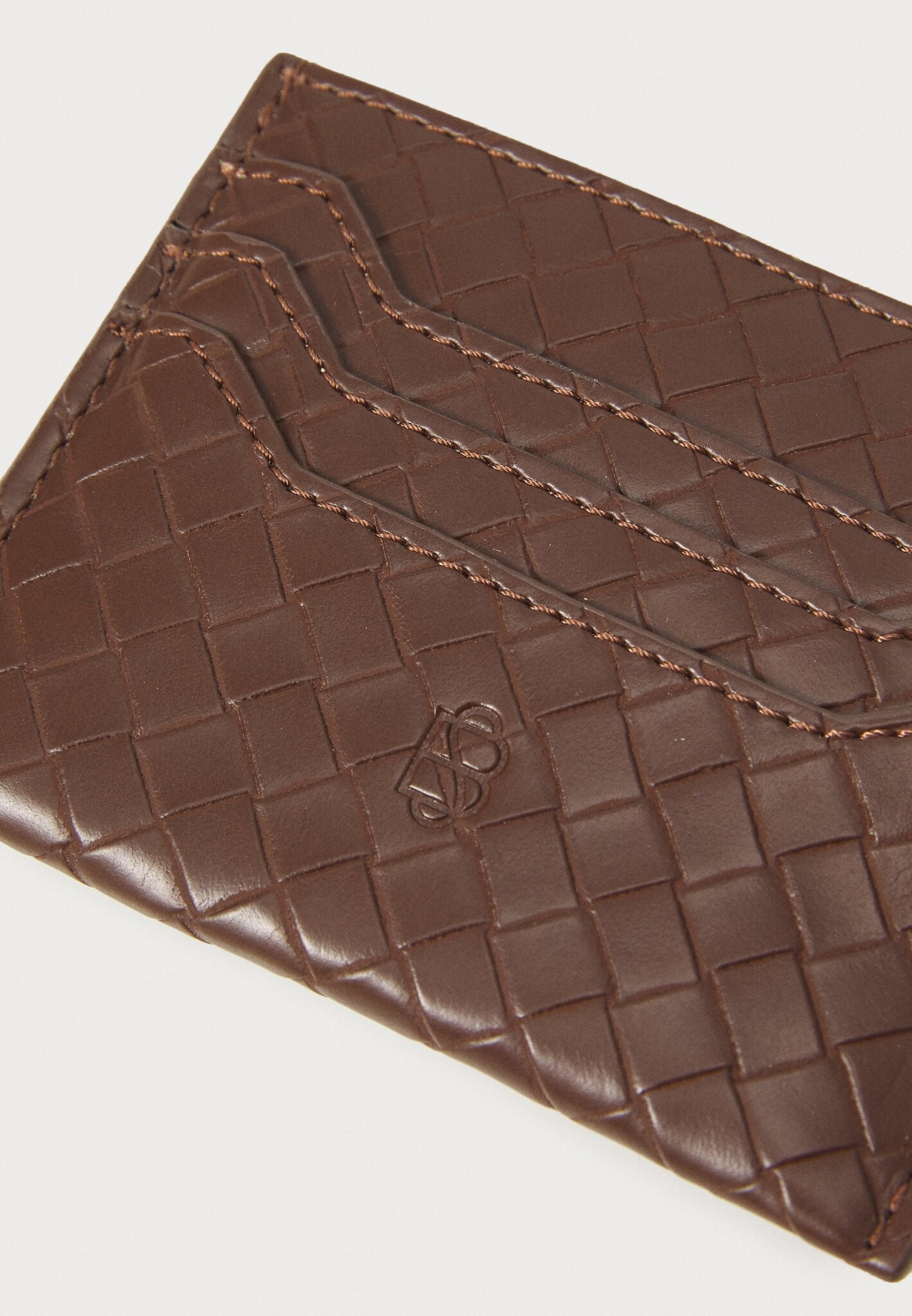 BECK SONDERGAARD Rallo Card Holder Hot Fudge Brown