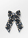 BECK SONDERGAARD Hearty Beaded Bow Clip Blue