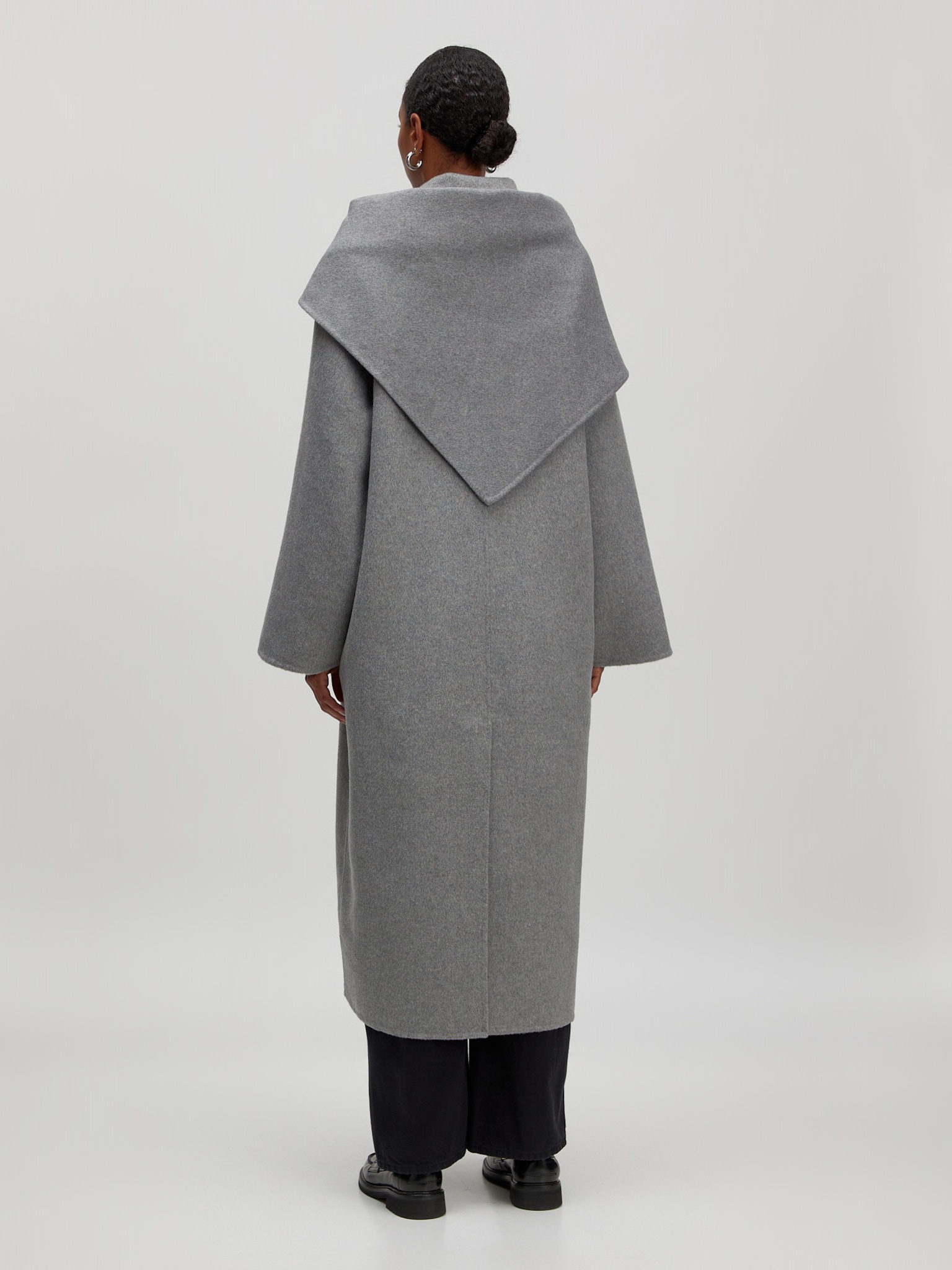 EDITED Alea Wool Coat Grey Melange