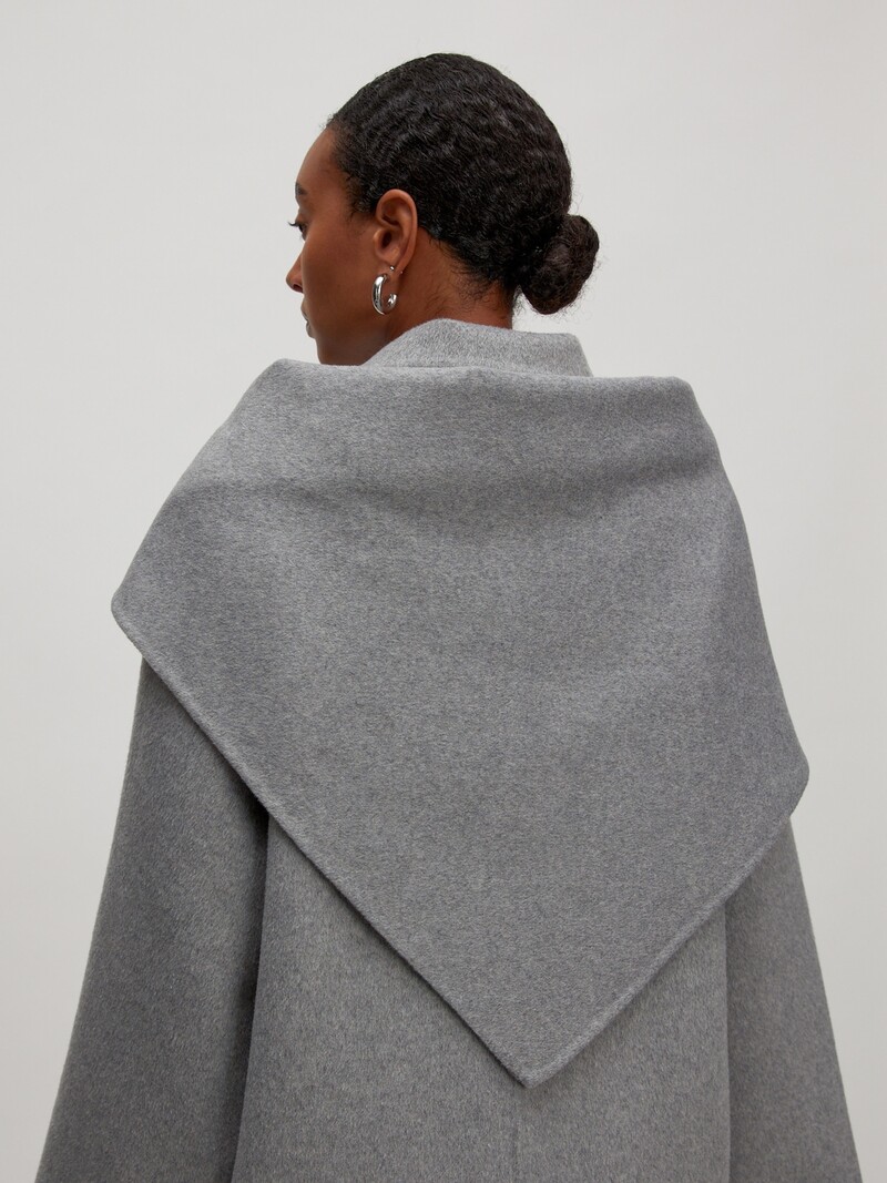 EDITED Alea Wool Coat Grey Melange