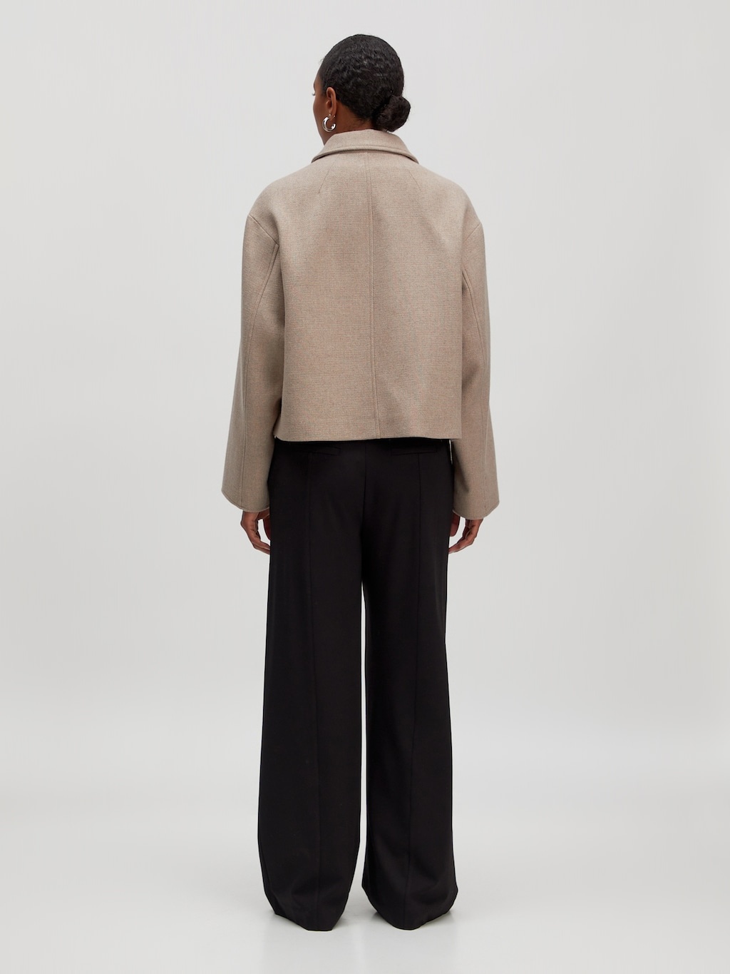 EDITED Jen Wool Jacket Taupe