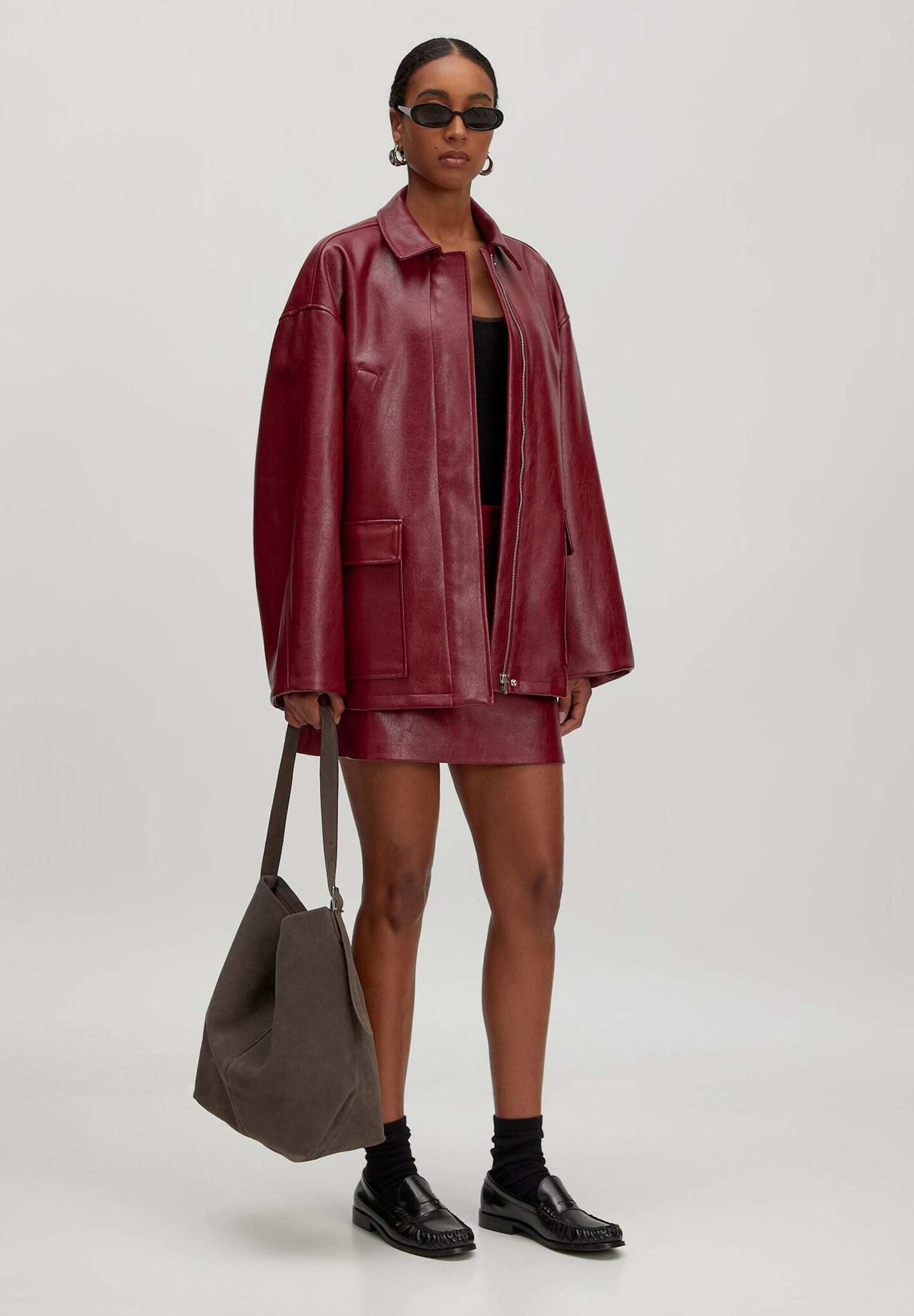 EDITED Hivet Skirt Scarlet Sage