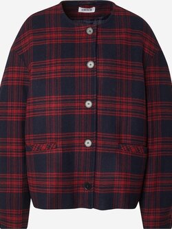EDITED Aino Wool Jacket Blue Red Checkered