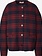 EDITED Aino Wool Jacket Blue Red Checkered