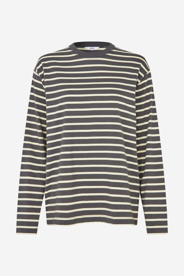 ENVII Enkulla Longsleeve Brown Yellow Stripes
