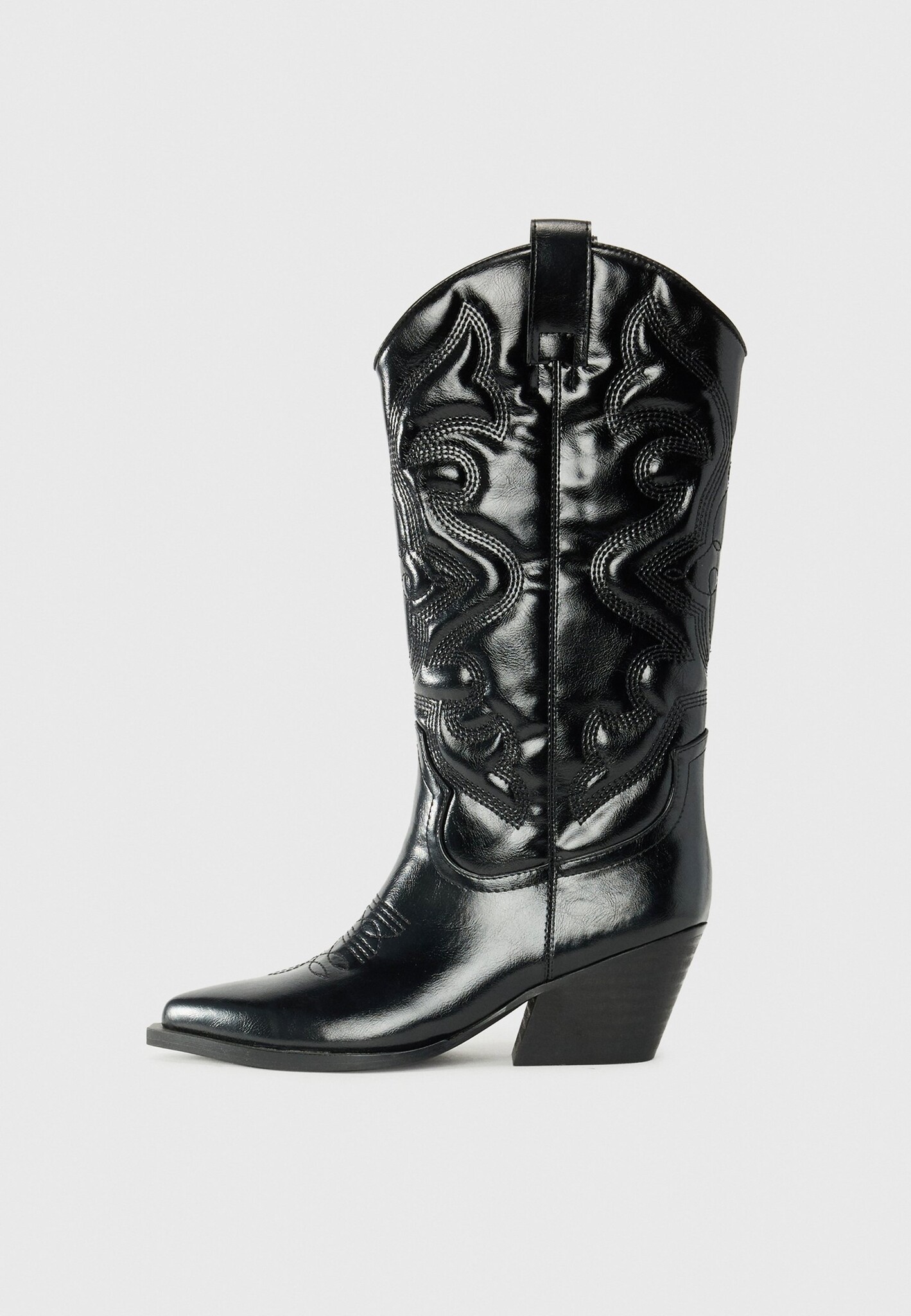 BIANCO Biajody Western Boots Black