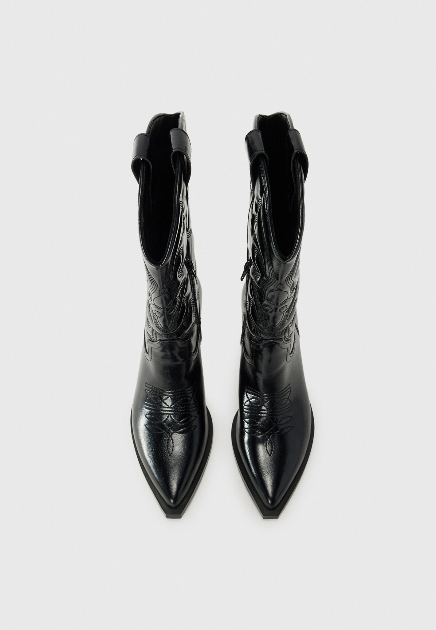 BIANCO Biajody Western Boots Black