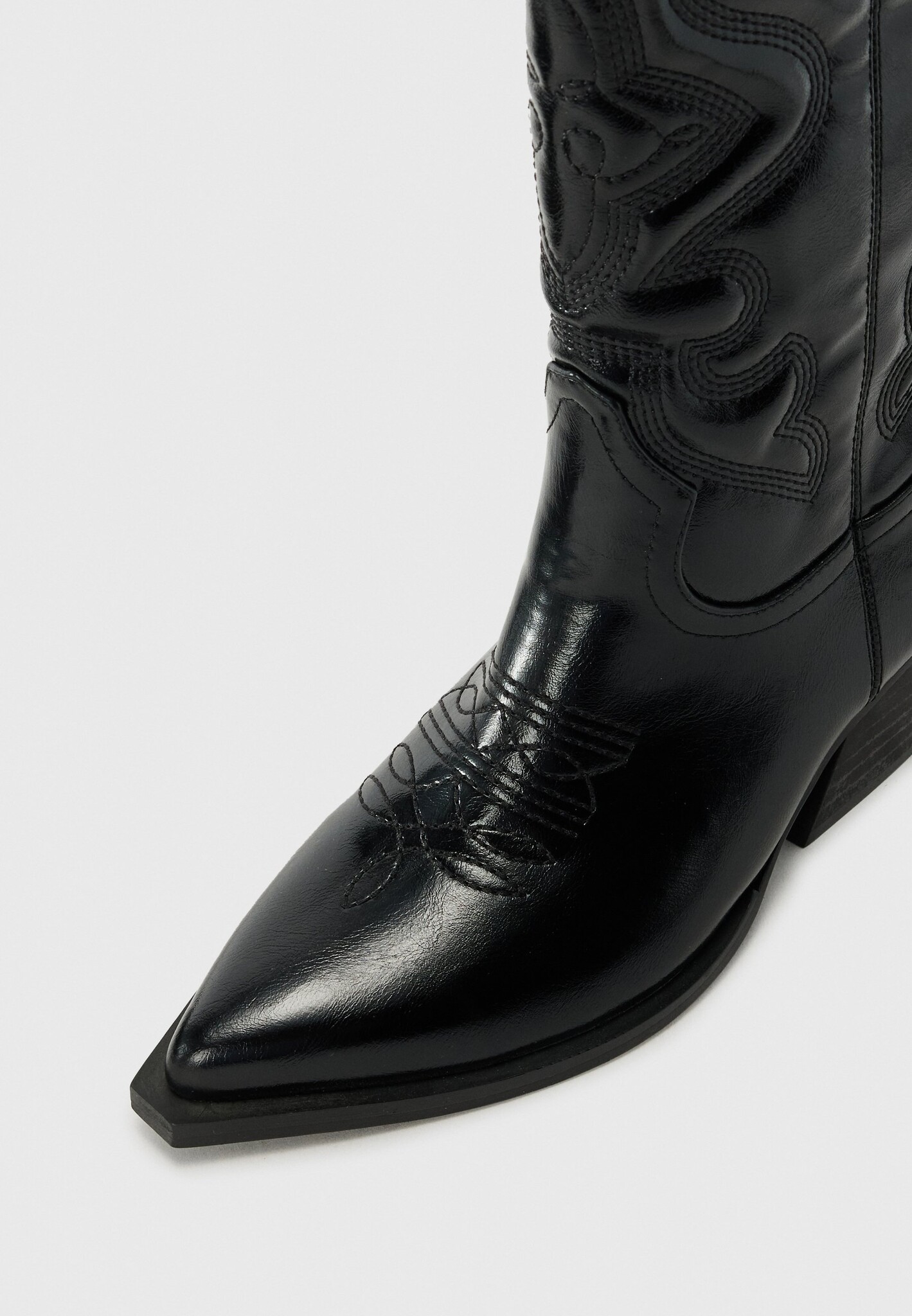 BIANCO Biajody Western Boots Black