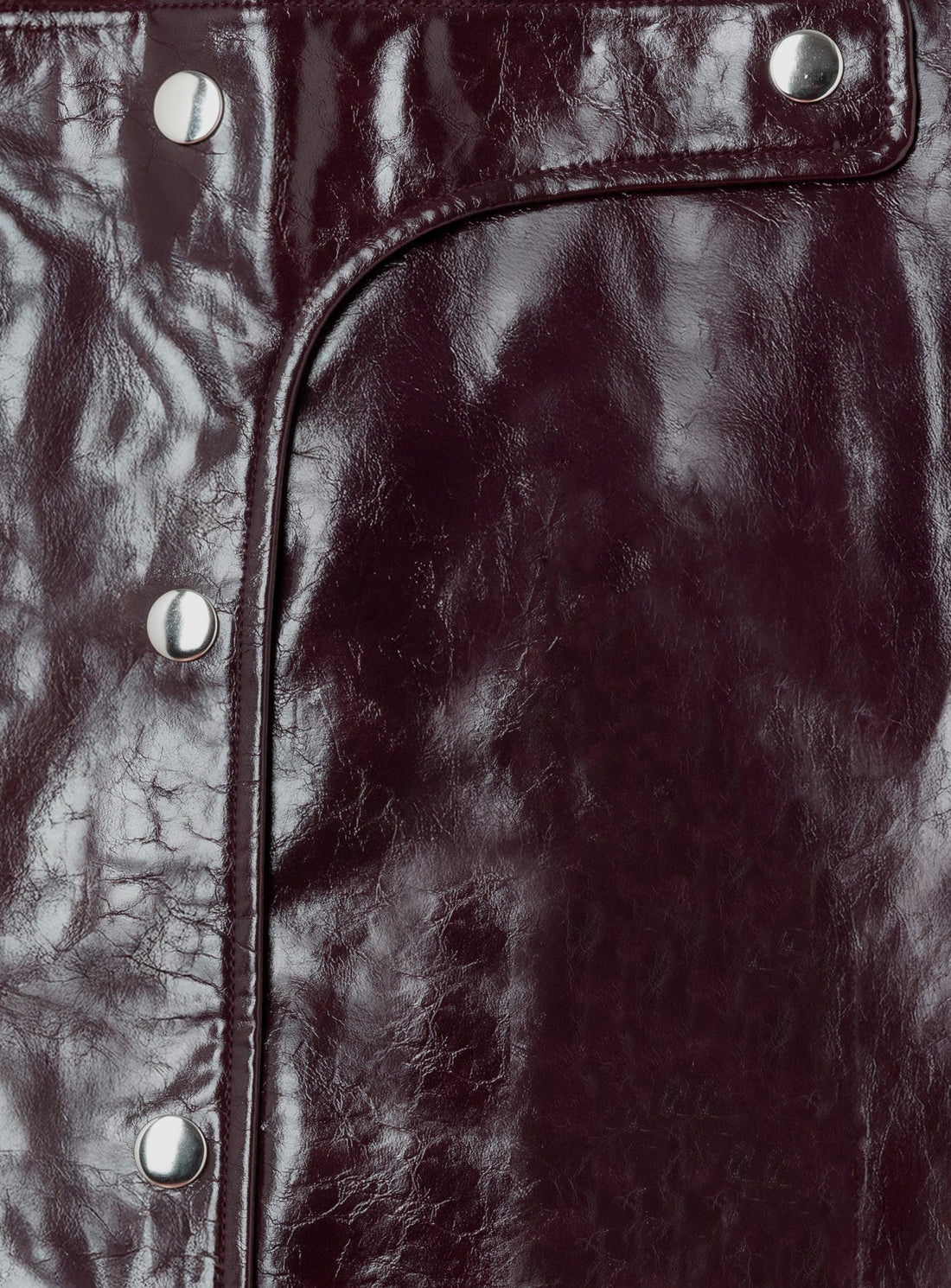 LAAGAM Lena Plum Short Skirt