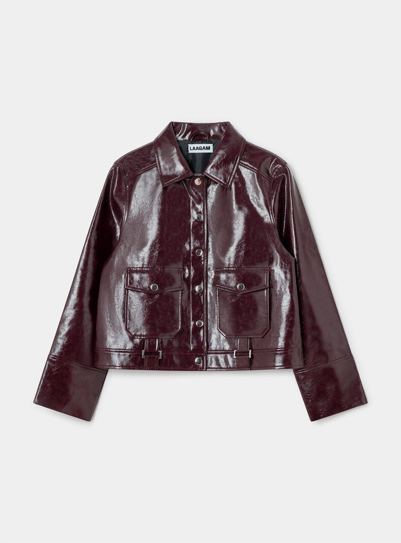 LAAGAM Bruna Plum Jacket
