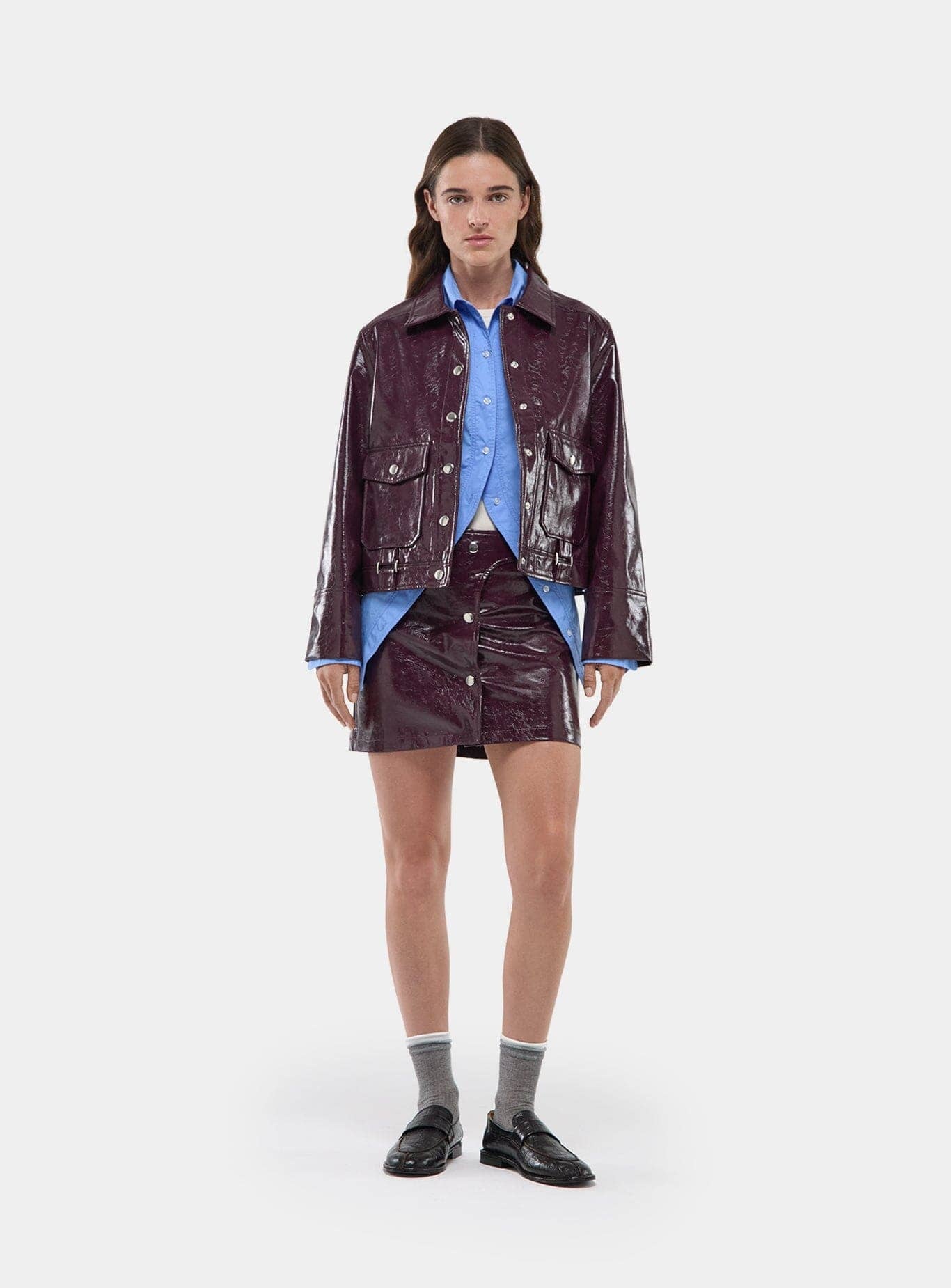 LAAGAM Bruna Plum Jacket