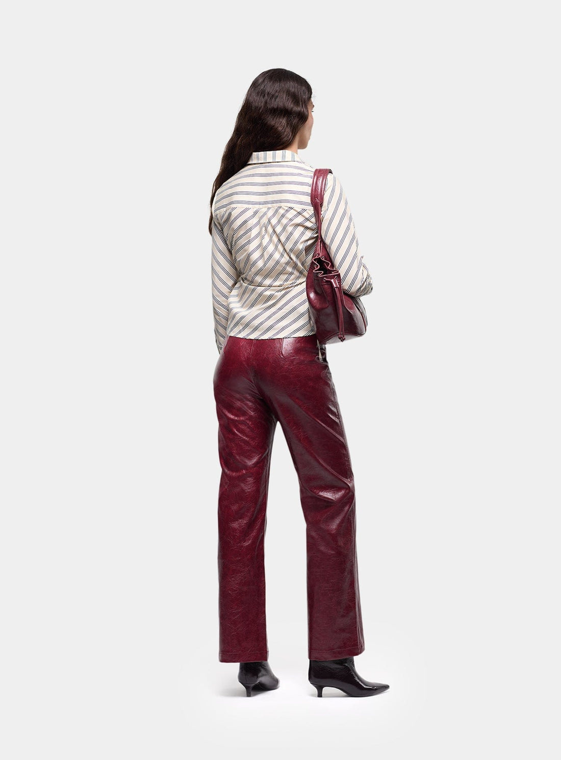 LAAGAM Ronnie Burgundy Pants