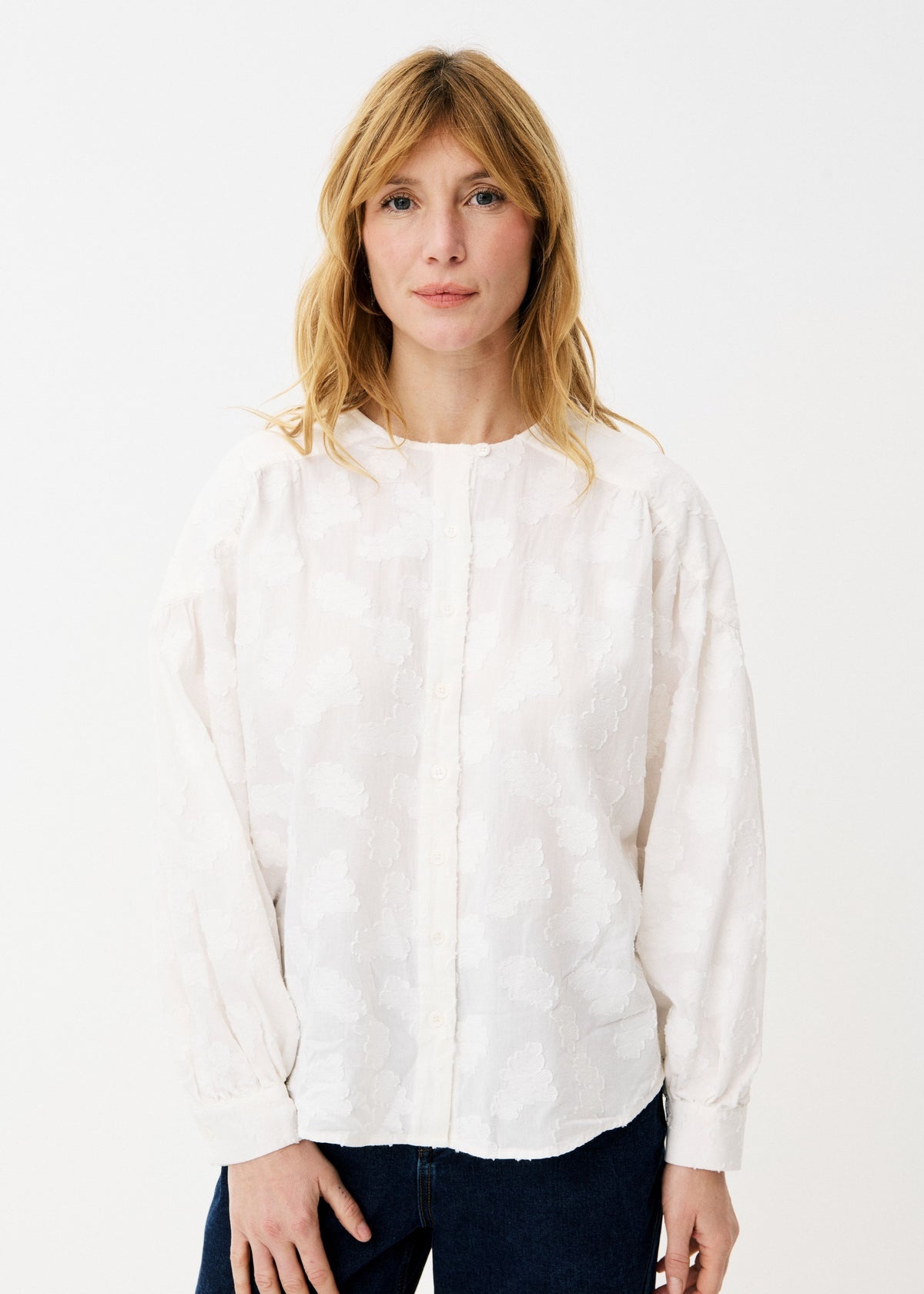 MAISON ANANA Aniella Blouse White