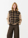 MAISON ANANA Piat Veste Checkered Brown Purple