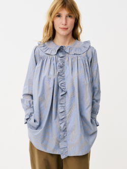 MAISON ANANA Steffi Blouse Striped Blue