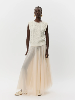 SOFIE SCHNOOR Kayla Skirt Beige