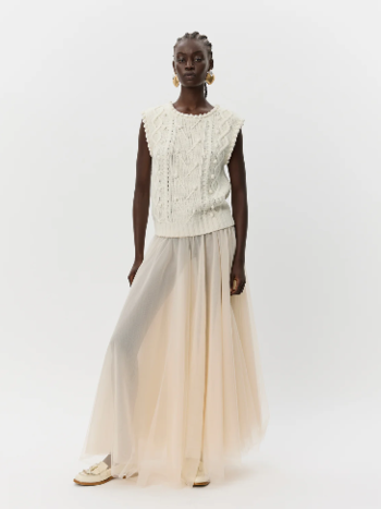 SOFIE SCHNOOR Kayla Skirt Beige