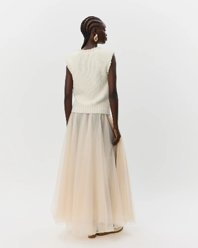 SOFIE SCHNOOR Kayla Skirt Beige