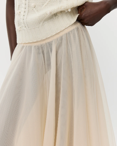 SOFIE SCHNOOR Kayla Skirt Beige