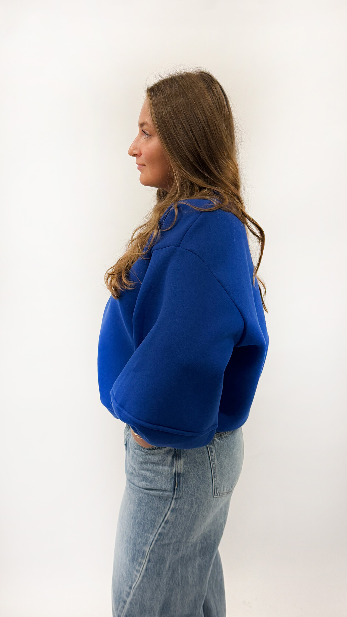 North Sweater Bright Deep Blue TU