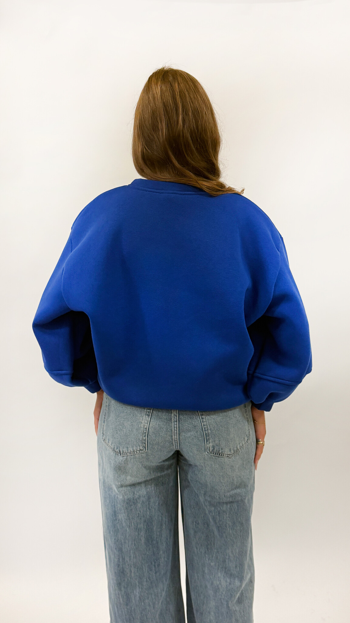 North Sweater Bright Deep Blue TU