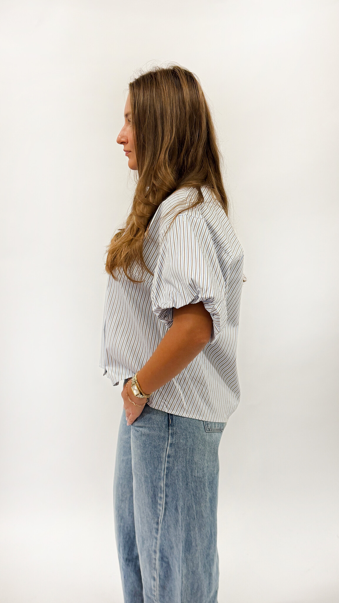 MM Holly Blouse Stripes