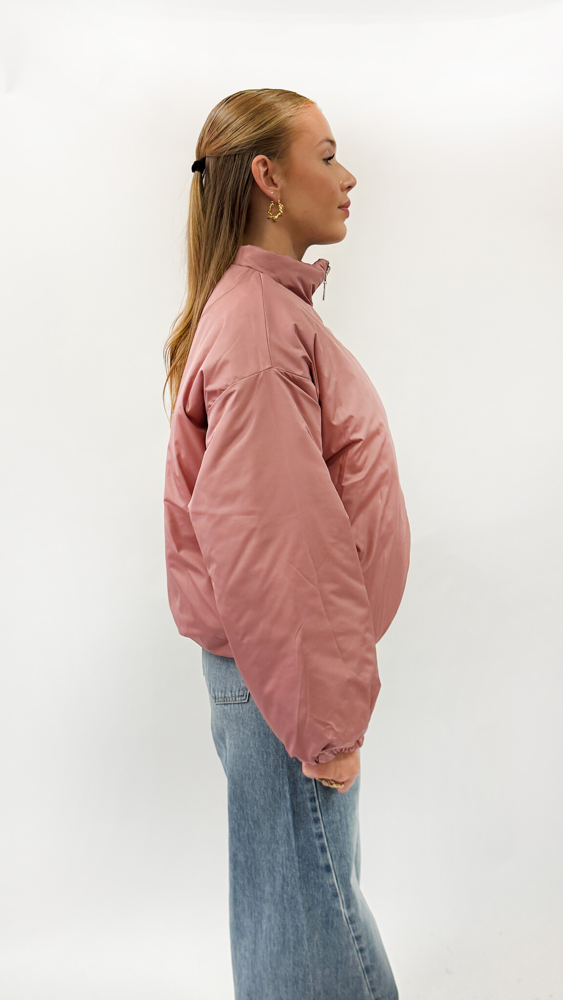 MM Whitney Diamond Quilting Jacket Burgundy