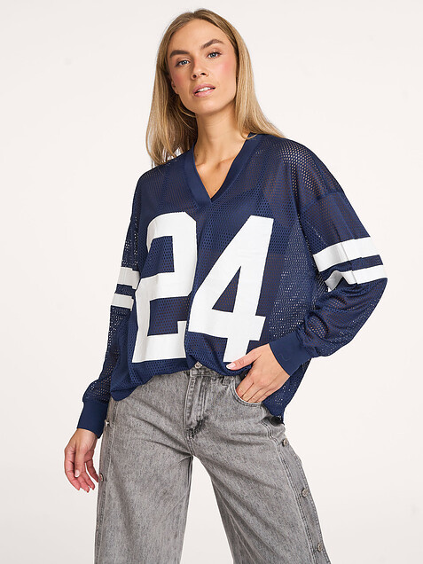 L'AMITIE Drift Number LS Tee Navy