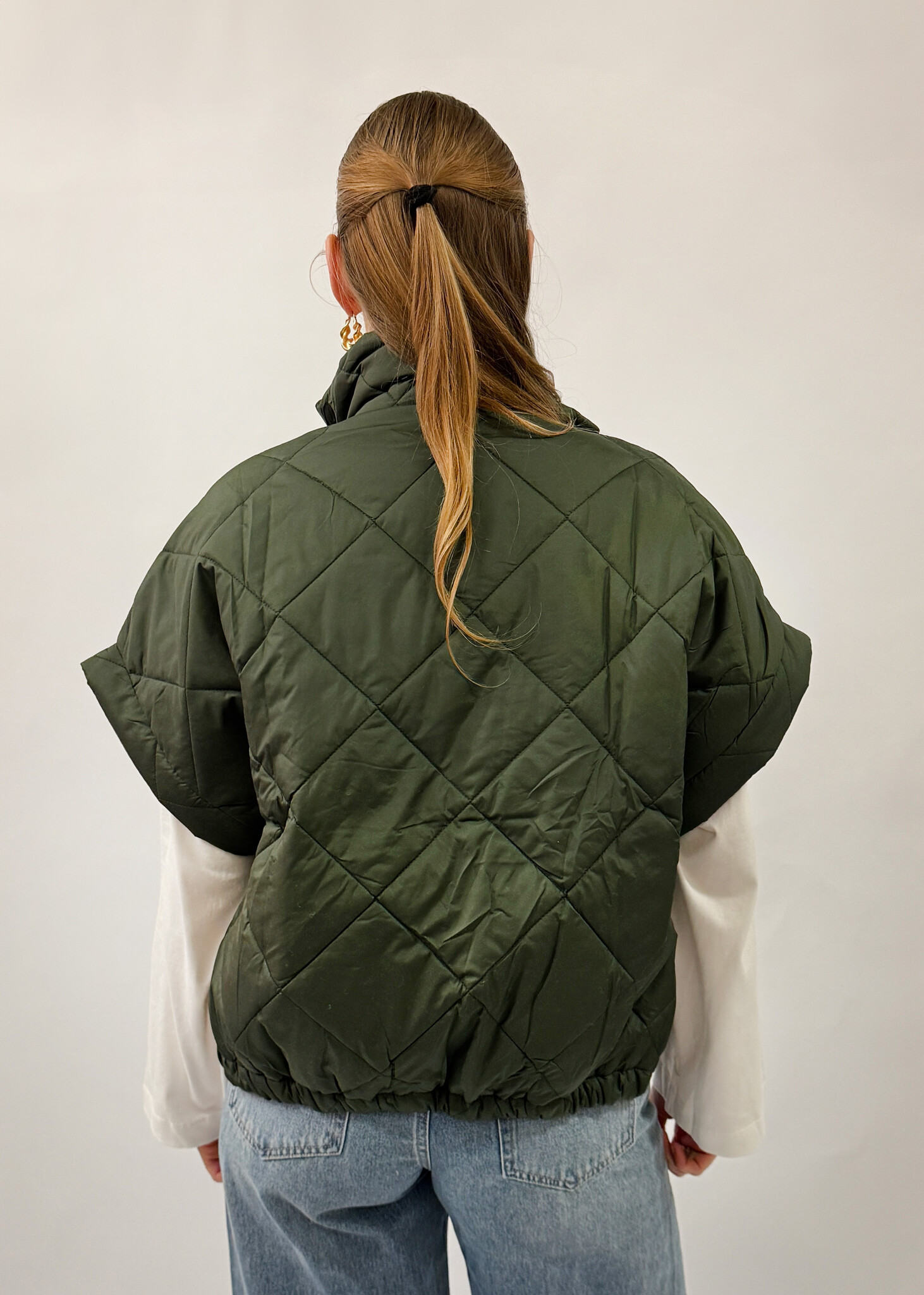 MM Joline Veste Kahki Fluo Green