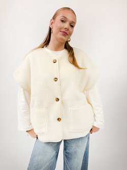 Copy of Elsa Teddy Gilet Pink TU