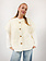 Elsa Teddy Gilet White TU