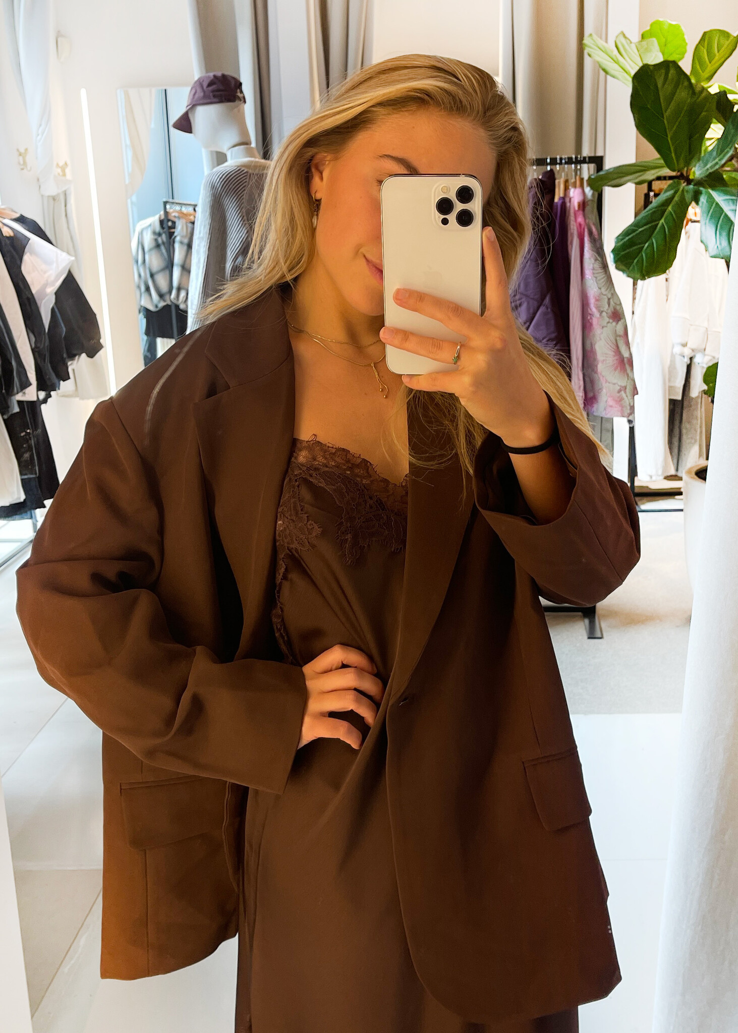 MM Denzie Blazer Marron