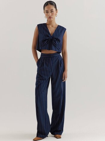 HARPER & YVE Anna Pants Blue Stripes