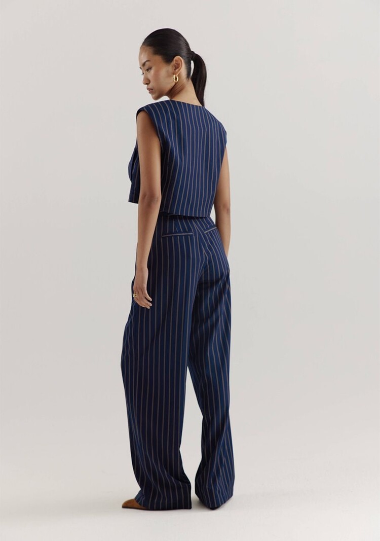 HARPER & YVE Anna Pants Blue Stripes