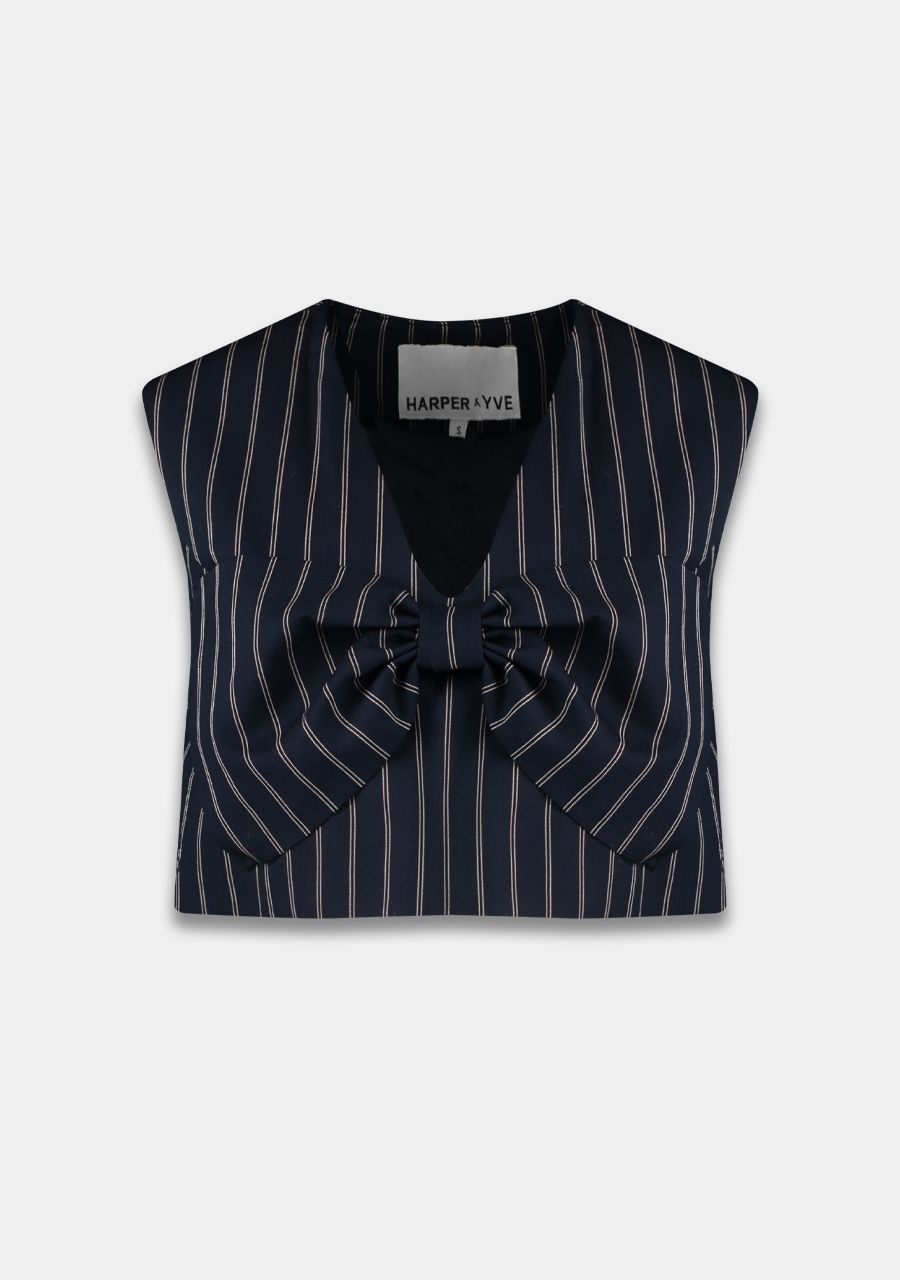 HARPER & YVE Sabrina SS Blue Stripes