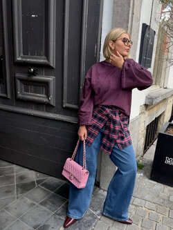 MM Washed Burgundy Sweatshirt TU
