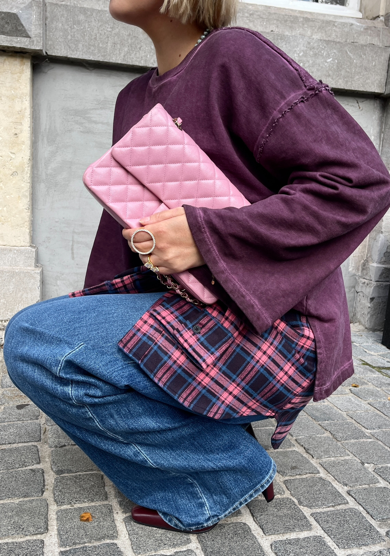 MM Washed Burgundy Sweatshirt TU