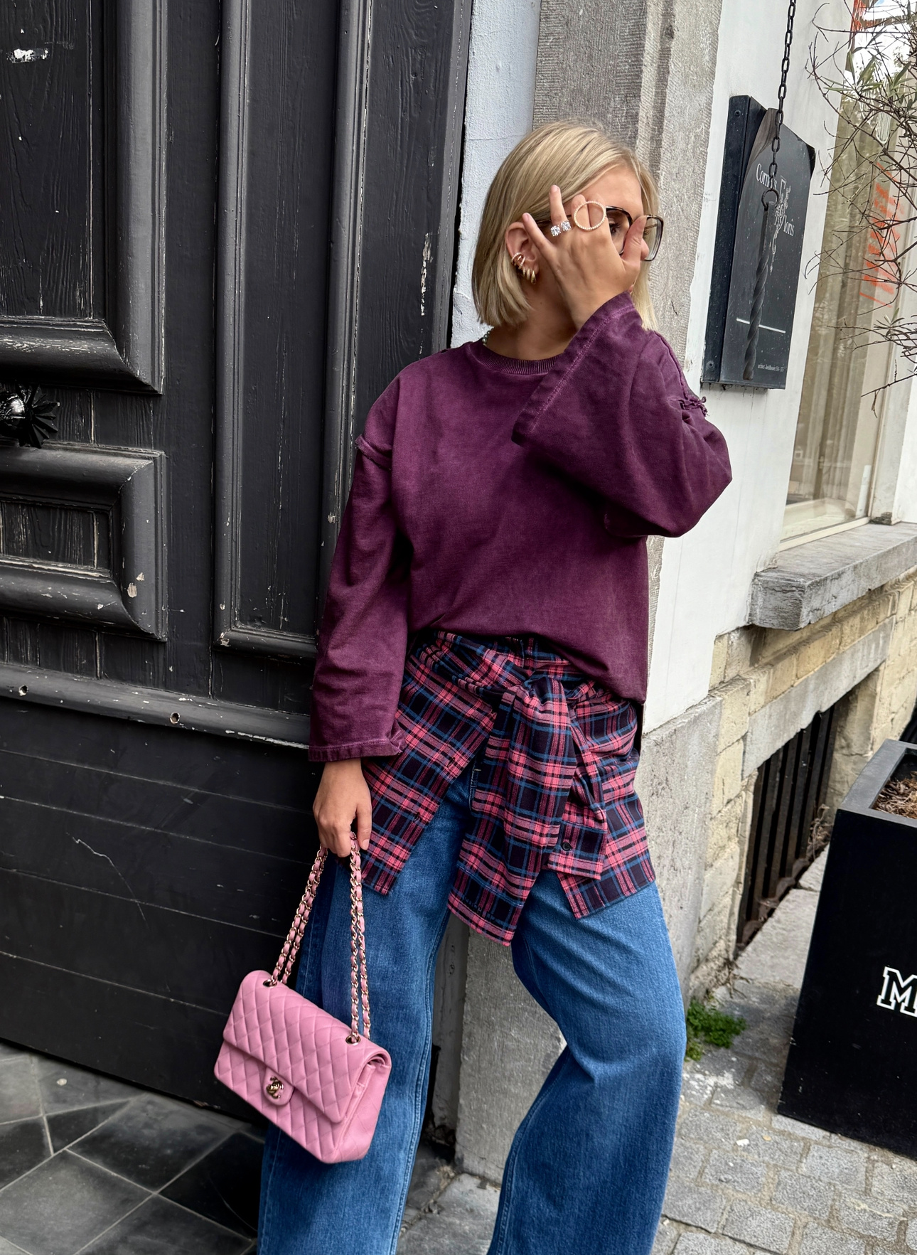 MM Washed Burgundy Sweatshirt TU