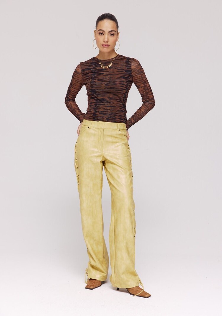 HARPER & YVE June Longsleeve Brown Zebra