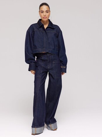 HARPER & YVE Madelynn Pants Dark Blue