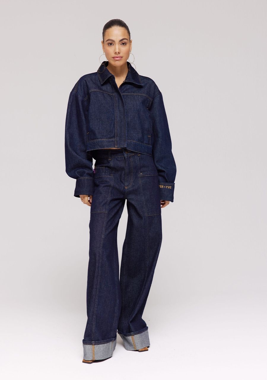 HARPER & YVE Madelynn Pants Dark Blue