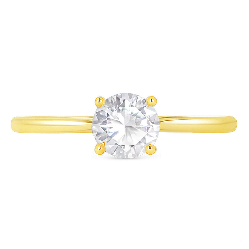 BILLION AVENUE Gaya Solitaire Ring Gold