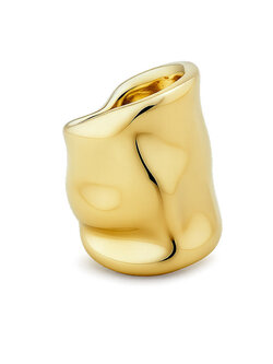BILLION AVENUE Molten Ara Earcuff Gold