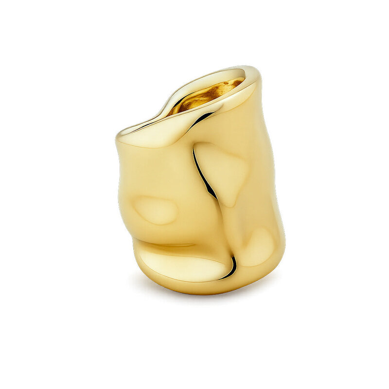 BILLION AVENUE Molten Ara Earcuff Gold