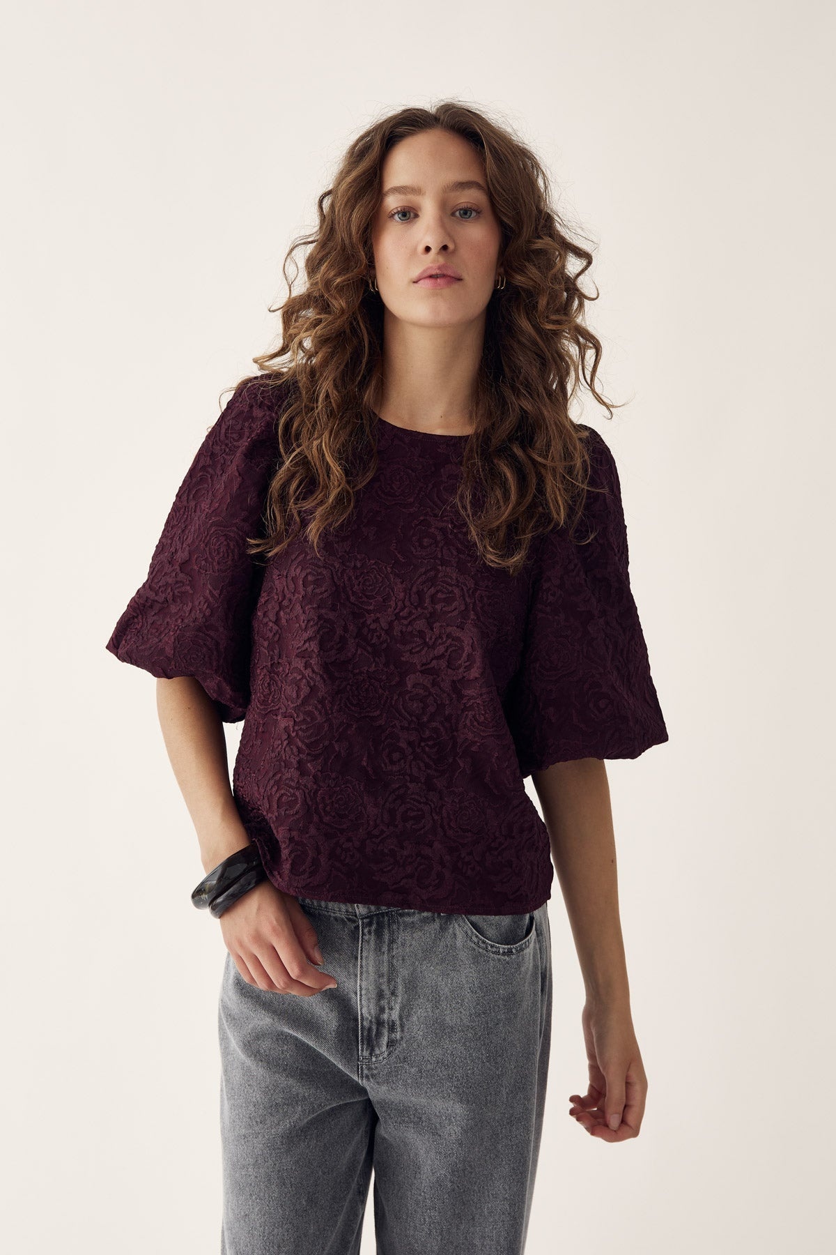 NOELLA N-Shelly Blouse Winetasting